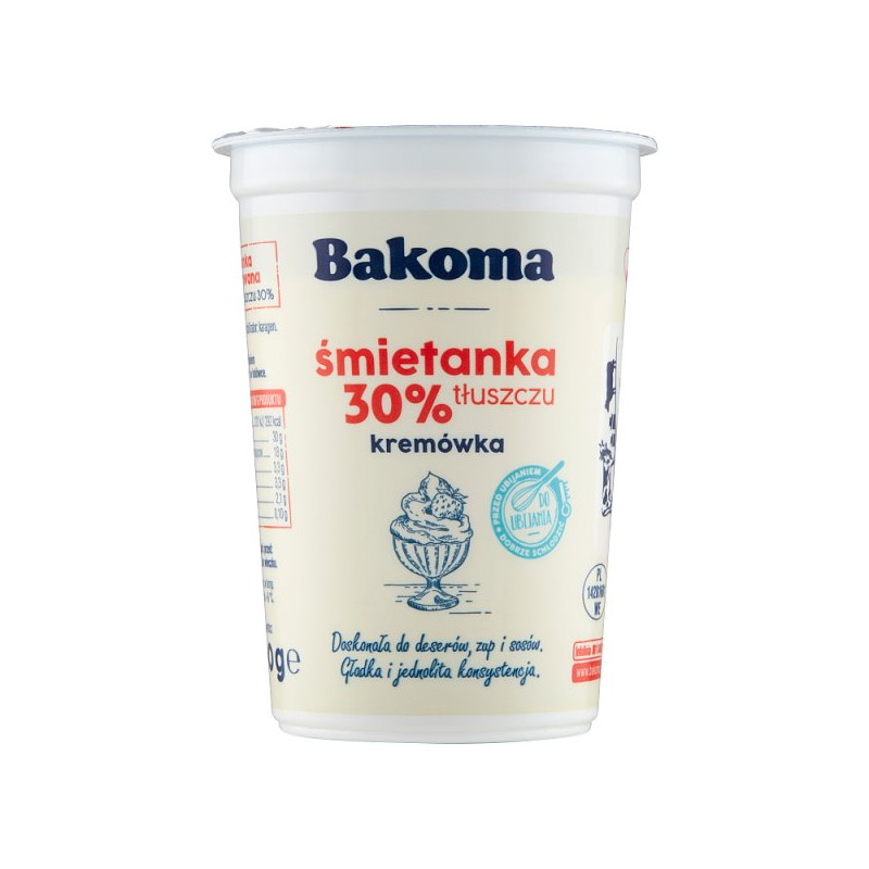 Bakoma Śmietanka kremówka 30% 200 g