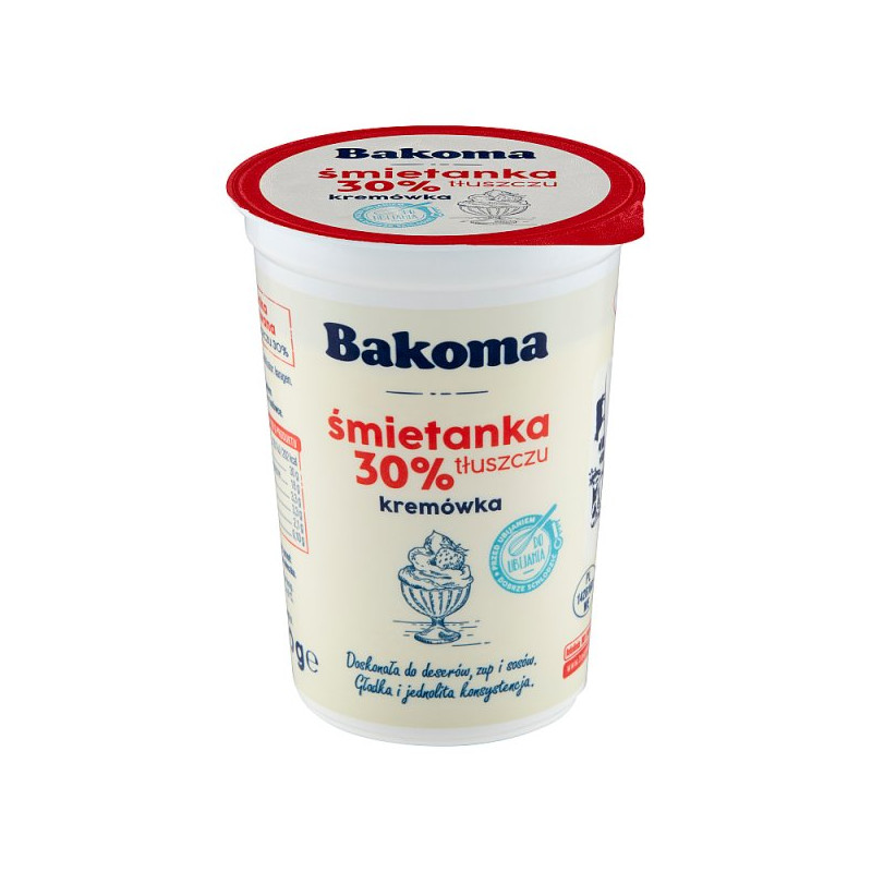 Bakoma Śmietanka kremówka 30% 200 g