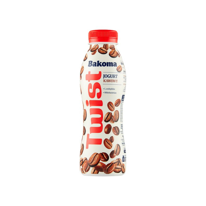 Bakoma Twist Jogurt kawowy 370 g