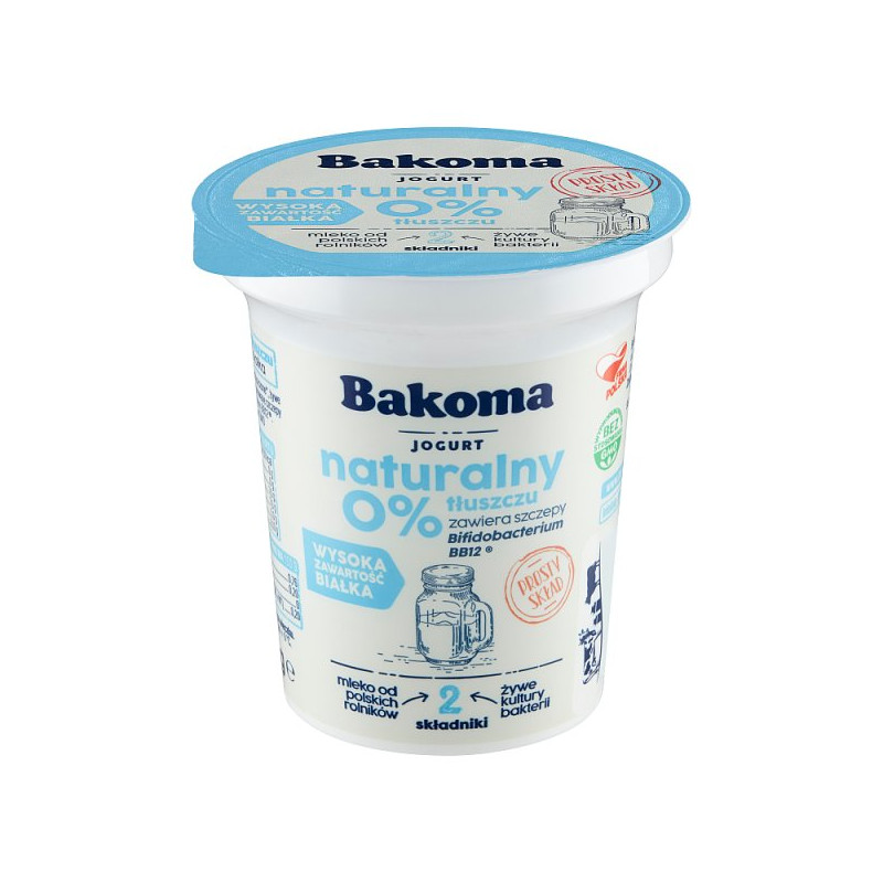 Bakoma Jogurt naturalny 350 g