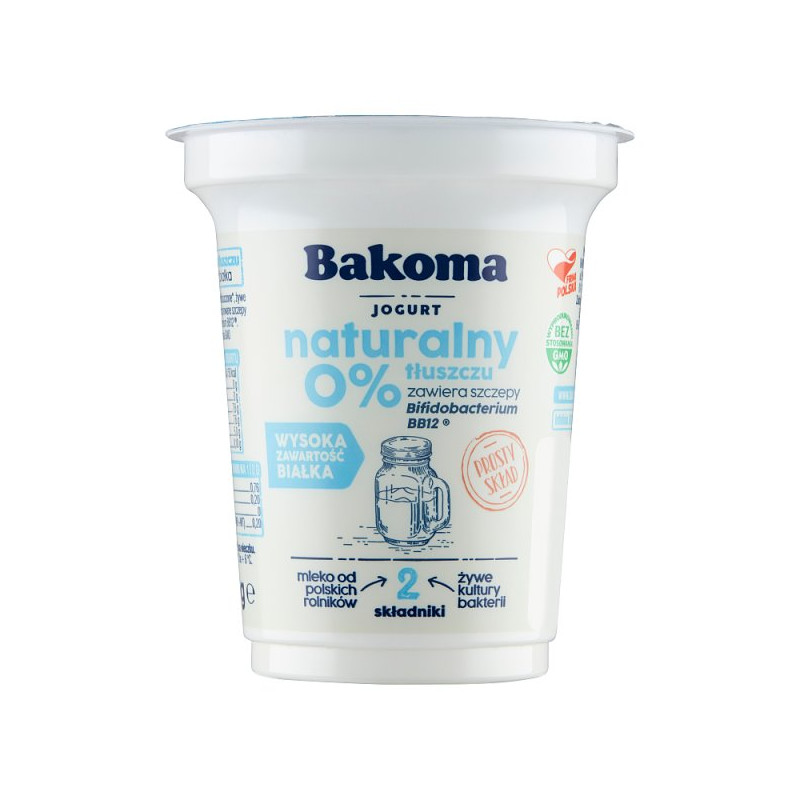 Bakoma Jogurt naturalny 350 g