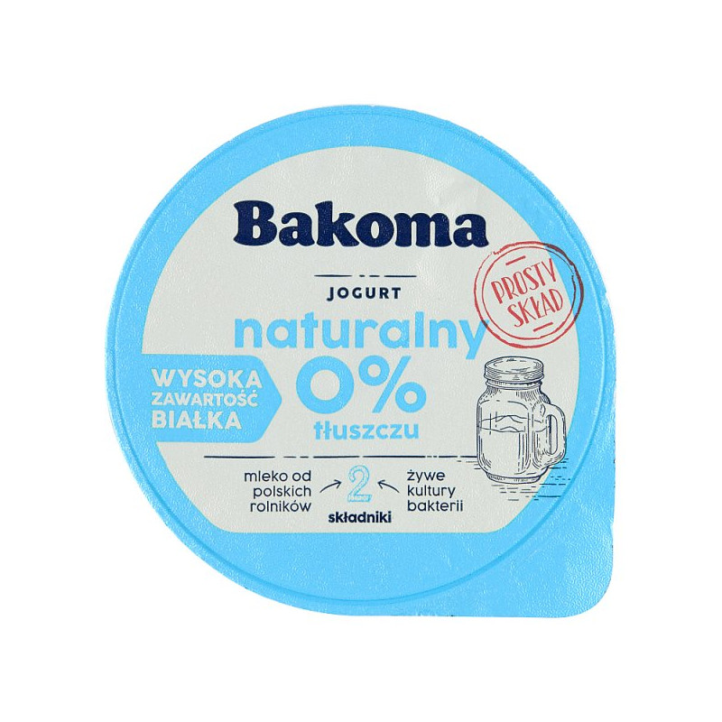 Bakoma Jogurt naturalny 170 g