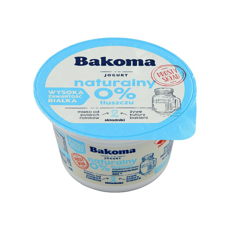 Bakoma Jogurt naturalny 170 g