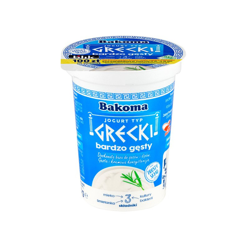 Bakoma Jogurt typ grecki 370 g
